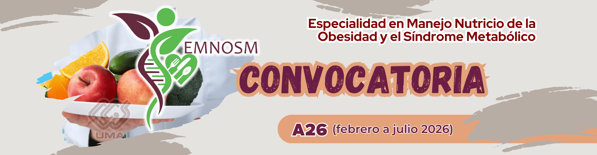 Convocatoria especialidad A26